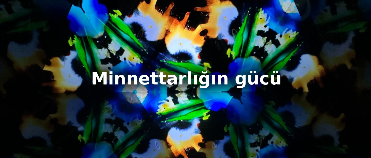 Minnettarlığın gücü pankart